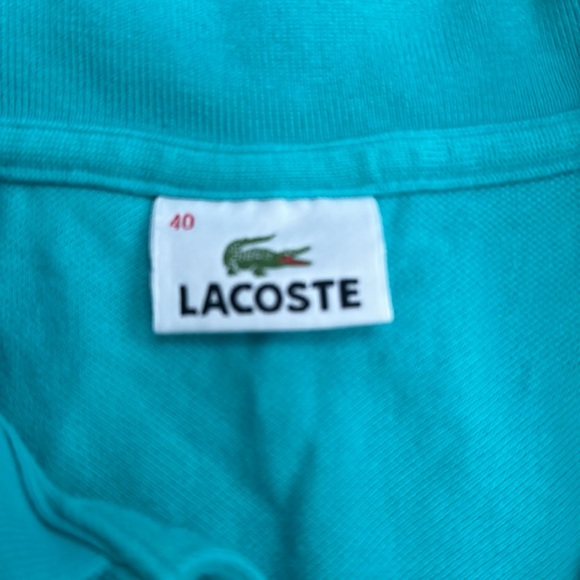 EUC Lacoste polo size 40 - Picture 3 of 3